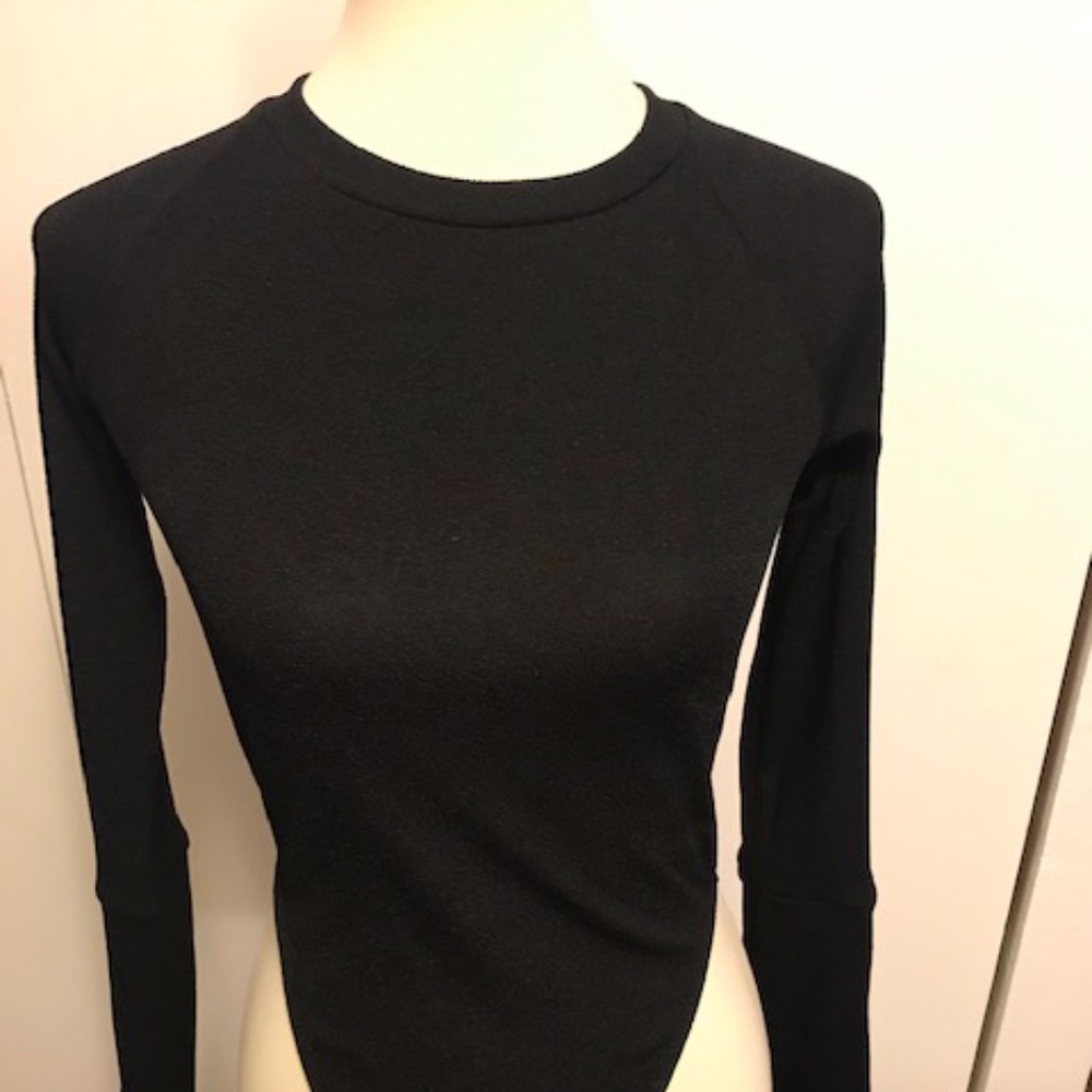 Long Bell Sleeve Thong Style Top